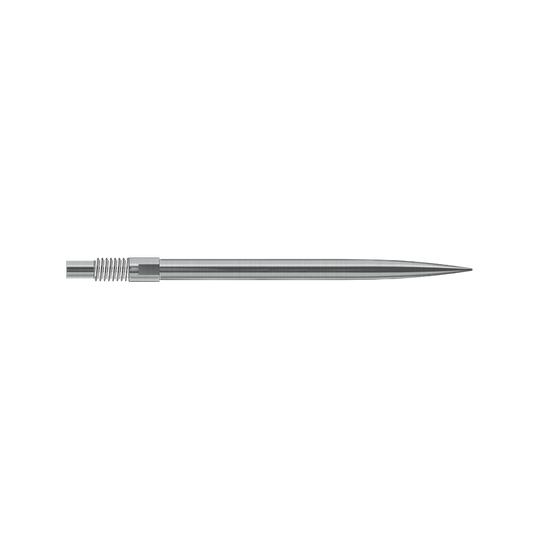 Harrows Quick Point Dartspitzen - Silber Das Bild zeigt Harrows QuickPoint Dartspitzen in Silber mit einer Länge von 35mm. Die Abbildung gibt einen Eindruck des Produktes.