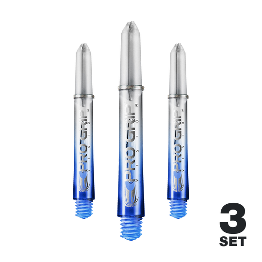 Target Pro Grip Vision Shafts - 3 Sets - Blau