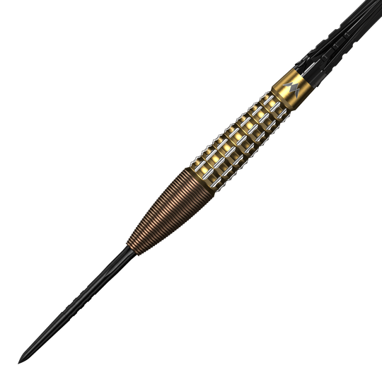 Mission Rhodon Steeldarts - 23g Das Bild präsentiert die Mission Rhodon Steeldarts - 23g. Diese Steeldarts bieten ein ansprechendes Design und gute Spieleigenschaften.