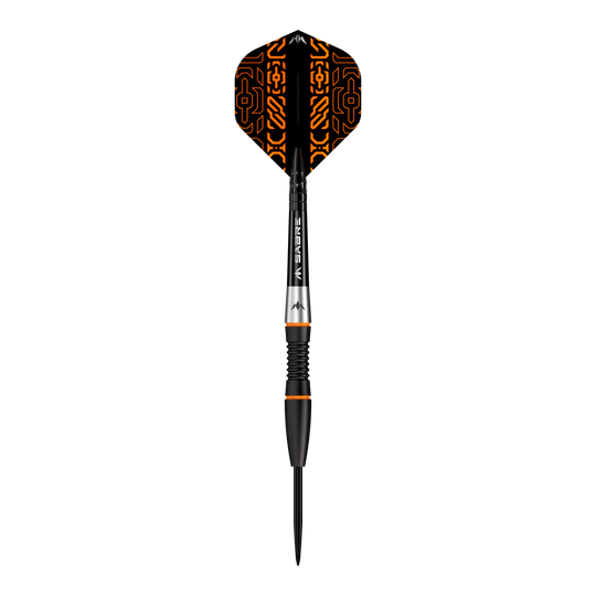 Mission Horizon Black PVD Orange Steeldarts Abgebildet ist Mission Horizon Black PVD Orange Steeldarts. Die Darts haben eine schwarze und orange Optik.