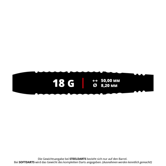 Mission Rogue Brass Softdarts - 18g