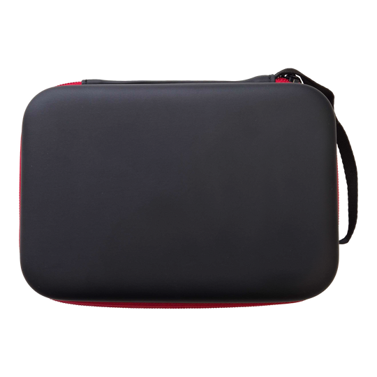 McDart System-4 Dartcase Das Bild zeigt ein Dartcase in schwarzer Farbe. Es ist ein Aufbewahrungsetui für Dart-Zubehör.