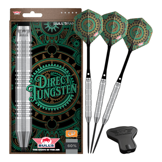 Bulls NL Direct Tungsten Convertible Point Steeldarts - 23g Bulls NL Direct Tungsten Convertible Point Steeldarts - 23g