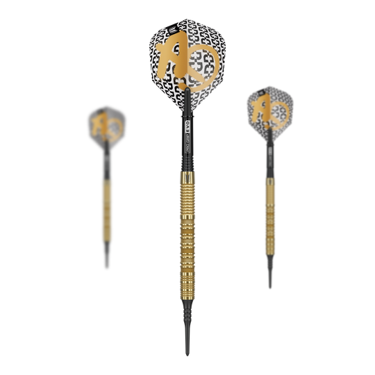 Target Bolide Envy 10 Softdarts Abgebildet ist ein Set der Target Bolide Envy 10 Softdarts. Das Set umfasst hochwertige Softdarts für den Dart-Sport.