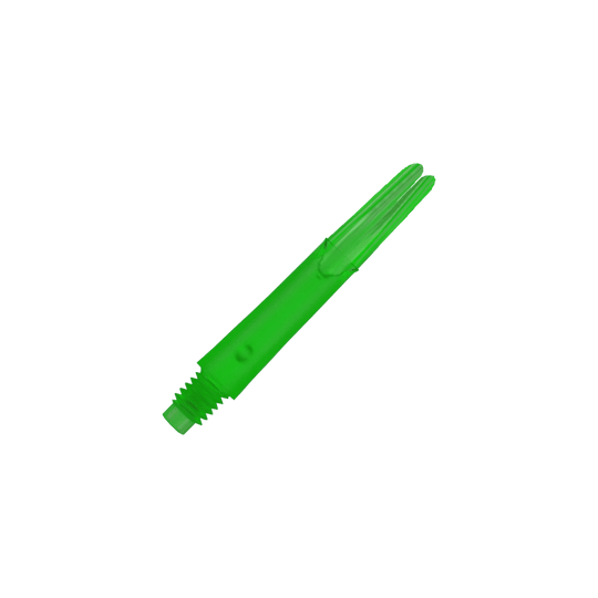 L-Style L-Shafts Locked Straight - Green 190 L-Style L-Shafts Locked Straight mit auffälligem Farbton, längere Variante. Abgebildet ist der längere Dart-Schaft einzeln.