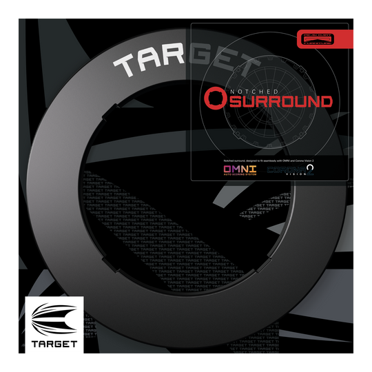 Target Notched Dartboard Surround