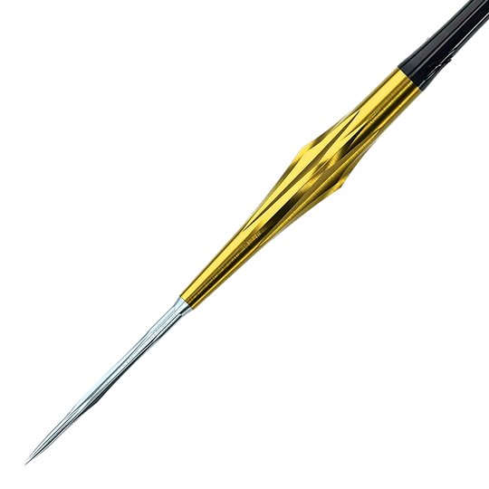 Caliburn Starships Series Sunspear Steeldarts - 19g Abgebildet sind die Caliburn Starships Series Sunspear Steeldarts, 19 Gramm schwer. Diese Darts sind ideal für Präzision und Kontrolle beim Spiel.