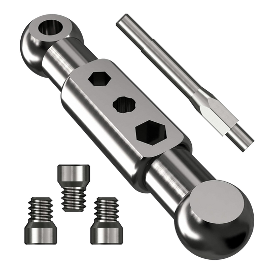 Caliburn Starter-Kit Caliburn Starter-Kit. Das Bild stellt ein Starter-Set für Dartspieler mit verschiedenen Komponenten dar.