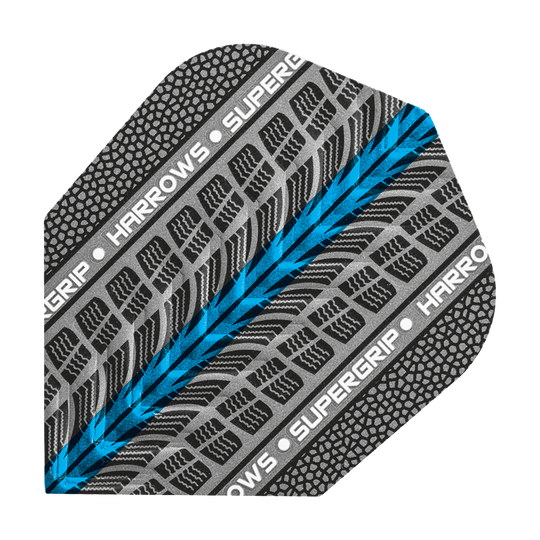 Harrows Supergrip Blau No6 Flights