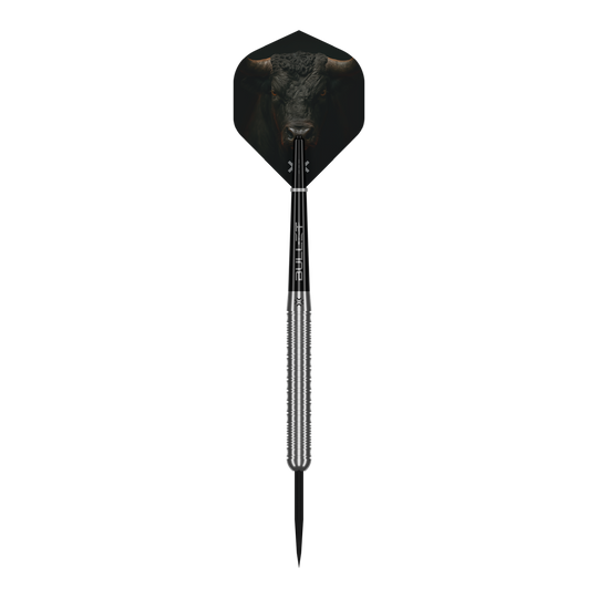 Bullet Fury Steel Darts abgebildet. Ein Set Steeldarts aus Metall zum Dartspielen.