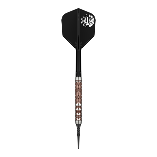 Target Japan Prime Series George Nishitani Raptor GEN6 Softdarts - 19,5g Das Bild zeigt Target Japan Prime Series George Nishitani Raptor GEN6 Softdarts mit einem Gewicht von 21,5 Gramm. Sie zeichnen sich durch hohe Präzision aus.