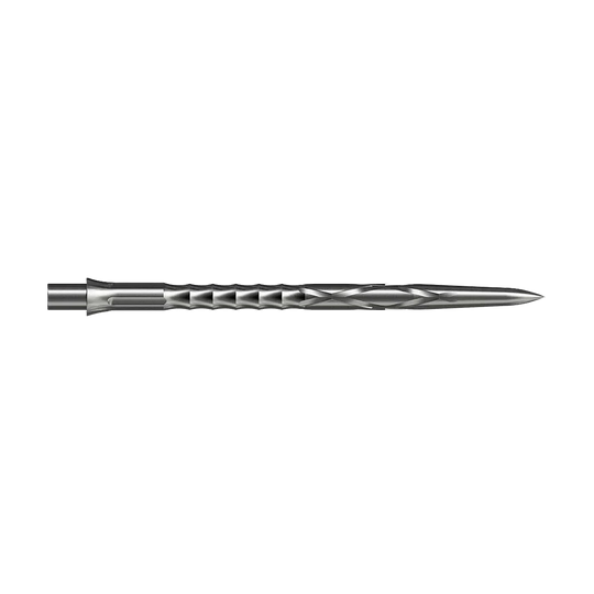 Caliburn System Steeldartspitzen - HAN G2 - Silber Abgebildet sind Steeldartspitzen Caliburn Evo System, HAN G2, Silber, 40mm. Diese Dartspitzen eignen sich für den professionellen Einsatz.