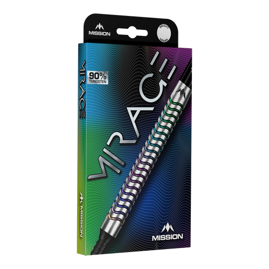 Mission Mirage Softdarts - 20g Das Bild zeigt Mission Mirage Softdarts - 20g. Die Softdarts sind detailliert zu sehen.