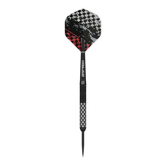 GOAT Finish Line Steeldarts Das Bild zeigt die GOAT Finish Line Tungsten Steeldarts. Diese Darts sind hochwertig verarbeitet und besonders langlebig.