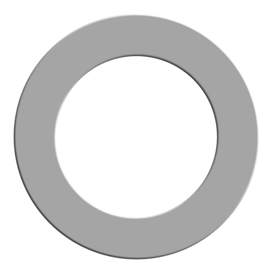 McDart Dartboard Surround Hier sieht man vermutlich ein graues Dartboard-Surround. Es bietet zusätzlichen Schutz und eine elegante Optik für das Board.