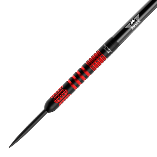 Bulls NL Stefan Bellmont 90 Steeldarts - 23g Auf dem Bild sind die Bulls NL Stefan Bellmont 90 Steeldarts 23g zu sehen. Diese Steeldarts sind besonders präzise und für professionelle Dartspieler geeignet.