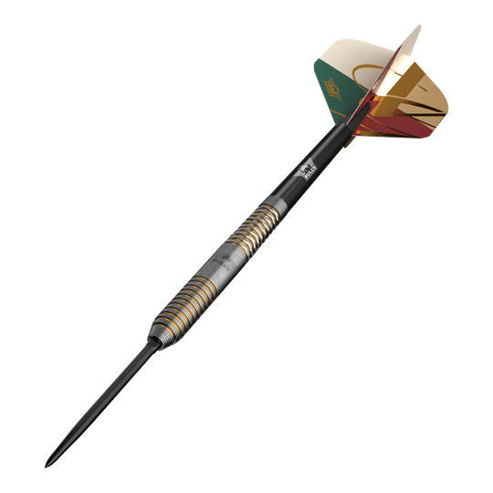 Bulls NL Vintago Ghost Convertible Points Steeldarts Die Abbildung zeigt Bulls NL Vintago Ghost Convertible Points Steeldarts. Diese Steeldarts verfügen über konvertierbare Spitzen für vielseitigen Einsatz.