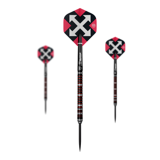 Bulls Sixty S2 Steeldarts Abgebildet ist das Set Bulls Sixty S2 Steeldarts. Das Set eignet sich ideal für Dart-Enthusiasten.