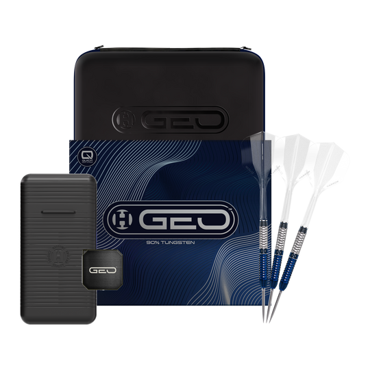 Harrows GEO Parallel Quick Point Steeldarts Abgebildet sind die Harrows GEO Parallel Quick Point Steeldarts. Das komplette Set ist auf dem Bild zu sehen.
