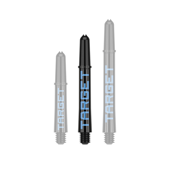 Target Pro Grip TAG Shafts - 3 Sets - Schwarz Blau