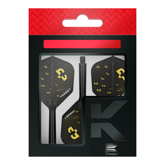 Target K-Flex Bolide No6 Flights. Das Bild zeigt die Flights als Zubehör für Dartpfeile.