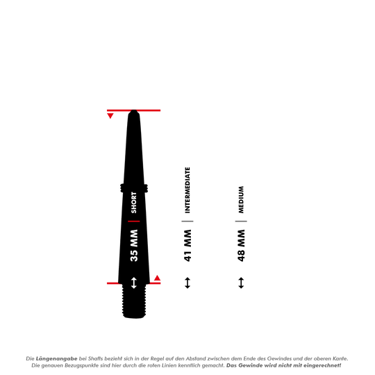 GOAT Griptech Shafts - Weiß