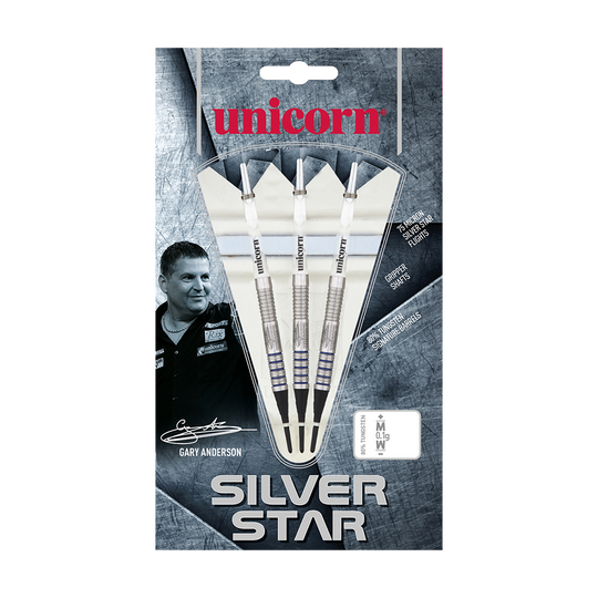 Unicorn Silver Star Var.2 Gary Anderson Softdarts