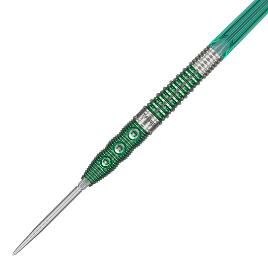Hier ist der Target Japan Prime Series Motomu Sakai Xeno GEN1 Swiss Point Steeldarts abgebildet. Das Produkt steht für technische Perfektion und attraktiven Look.