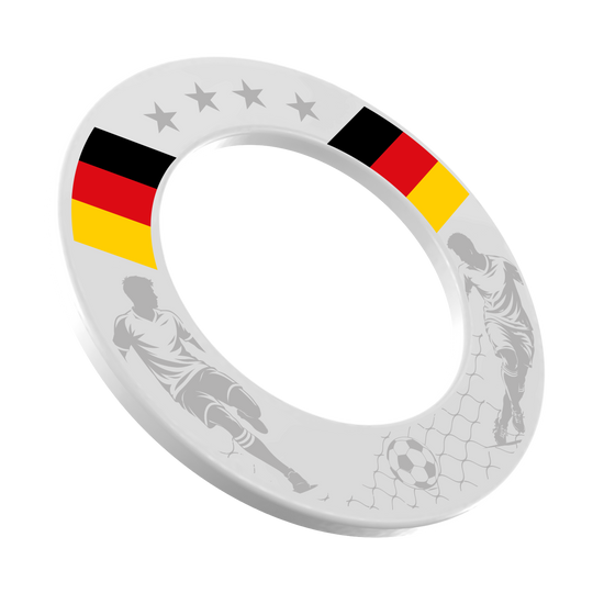 Abgebildet ist das McDart Anpfiff Fußball Bundle. Dieses Bundle bietet eine Auswahl an Fußballartikeln.
