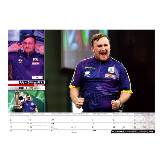 Darts Kalender 2025