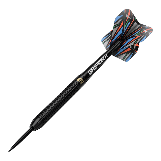 GOAT Athlete Black Tungsten Steeldarts Zu sehen sind die GOAT Athlete Black Tungsten Steeldarts. Die Steeldarts bestehen aus hochwertigem Tungsten mit einem sportlichen Aussehen.