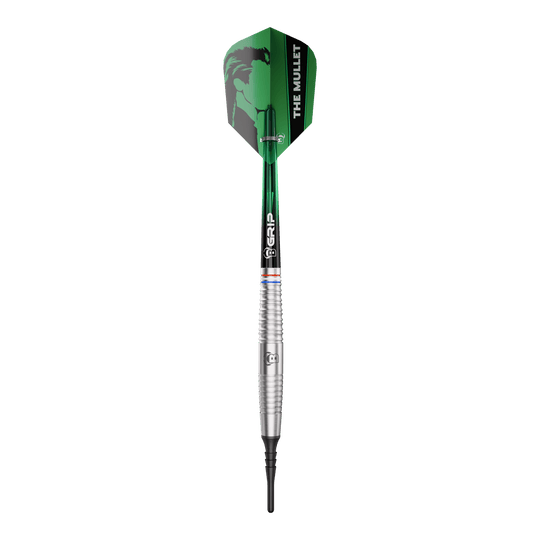 Bulls Danny Jansen Softdarts - 20g Das Produkt Bulls Danny Jansen Softdarts - 20g ist auf dem Bild zu sehen. Die Aufnahme zeigt die spezifischen Details des Softdarts.