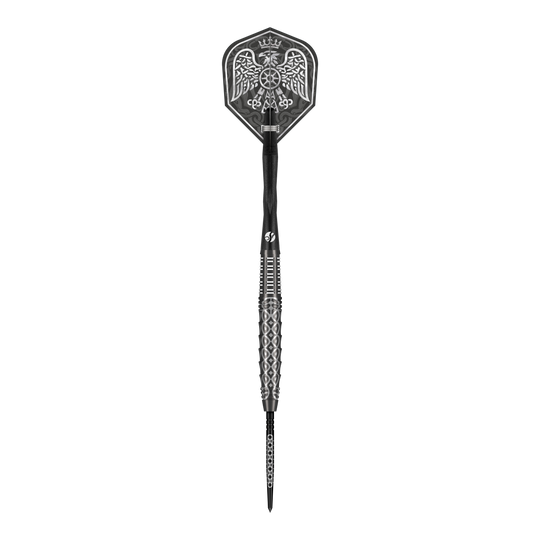 Shot Goths Wulfaz Turbo Point Steeldarts - 23g Hier ist ein weiteres Detailbild der Shot Goths Wulfaz Turbo Point Steeldarts - 23g. Das Bild hebt die Qualität und das Material hervor.