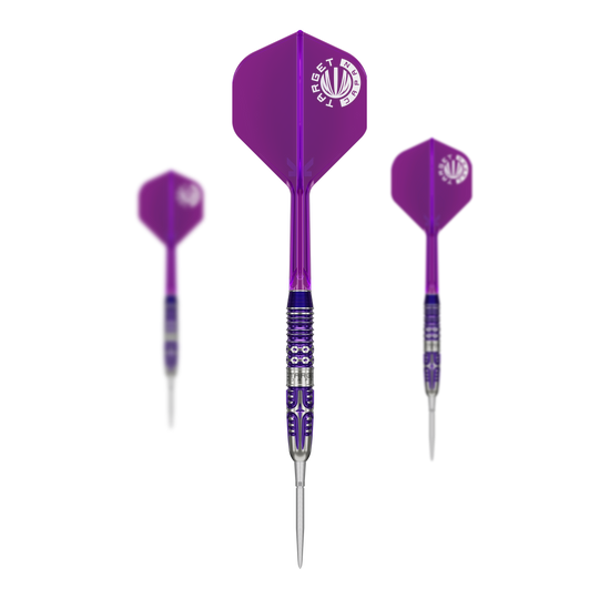 Target Japan Endeavour Kasumi Sato GEN3 Swiss Point Steeldarts Target Japan Endeavour Kasumi Sato GEN3 Swiss Point Steeldarts sind als Set auf dem Bild zu sehen. Die Darstellung zeigt alle enthaltenen Darts zusammen.