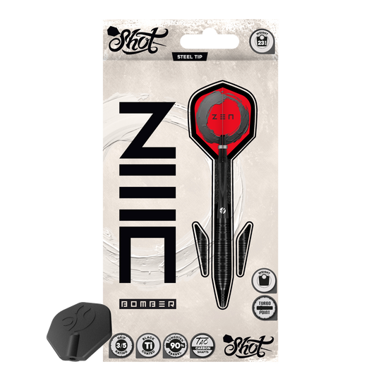 Shot ZEN Bomber Turbo Point Steeldarts Shot ZEN Bomber Turbo Point Steeldarts