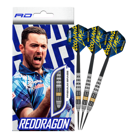 Red Dragon Luke Humphries Brass Steeldarts - 21 g