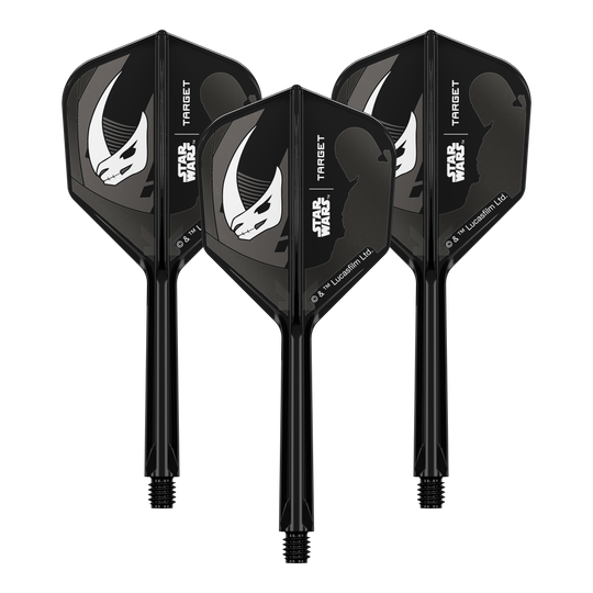 Das Bild zeigt das Produkt '410625_Target_StarWars_K-Flex_Mandalorian_Armour_No6_Flights_33mm_2a'. Wahrscheinlich sind hier Mandalorian Armour Dart-Flights abgebildet.