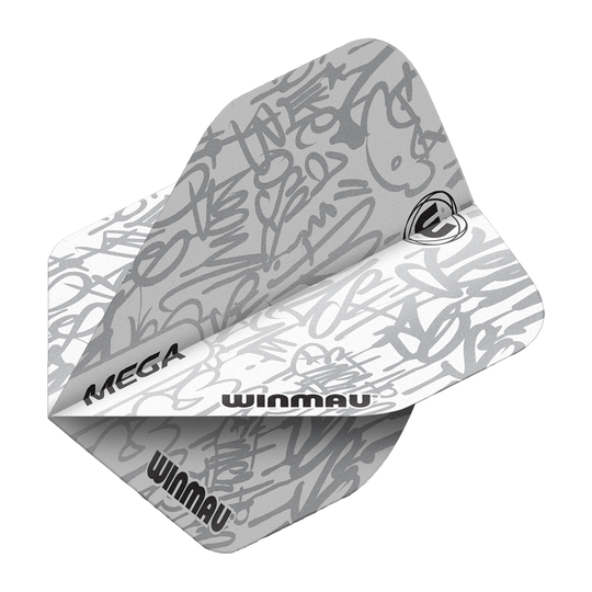 Winmau Mega White Standard Flights