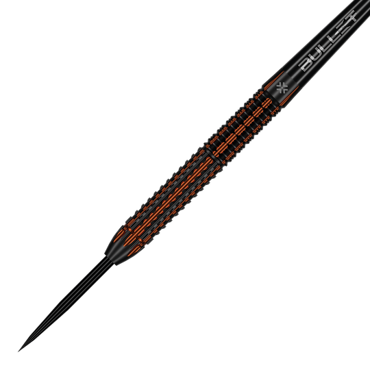 Bullet Hotrod Steeldarts Gezeigt werden die Bullet Hotrod Steeldarts. Diese Darts eignen sich hervorragend für das klassische Steeldartspiel.