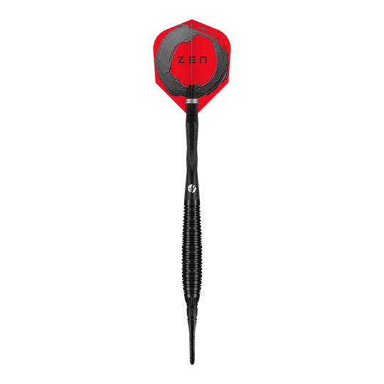 Shot ZEN Bomber Softdarts - 20g Das Bild präsentiert die Shot ZEN Bomber Softdarts - 20g. Diese Darts bieten ein gutes Wurfgefühl und eine hohe Verarbeitungsqualität.