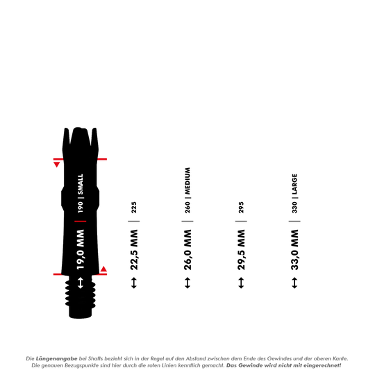 L-Style L-System Ersatzshafts - Neongelb L-Style L-System Ersatzshafts - Neongelb