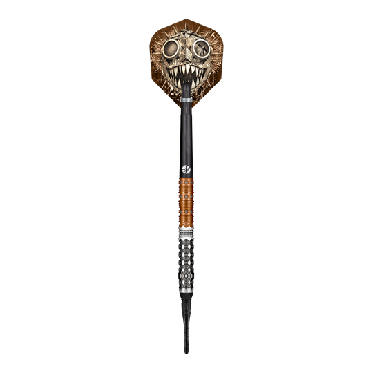 Shot Gnarly Gnasha Softdarts - 20g Abgebildet ist das Produkt Shot Gnarly Gnasha Softdarts mit einem Gewicht von 20g. Es handelt sich um spezielle Softdarts für das Dartspiel.