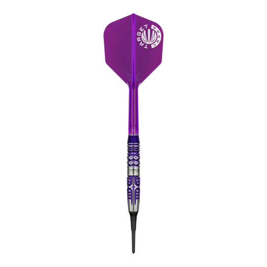 Dieses Bild zeigt die Target Japan Endeavour Kasumi Sato GEN3 Softdarts - 19g. Sie überzeugen durch ihr hochwertiges Design.