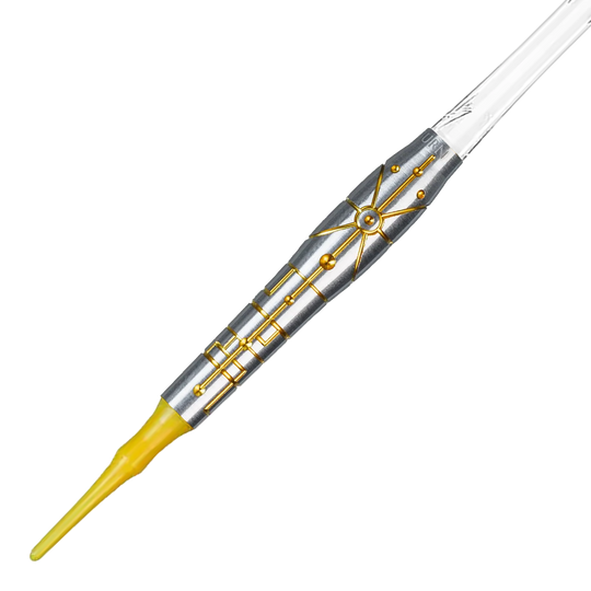 Caliburn Starships Series Falcon Softdarts - 20g Dieses Bild zeigt die Caliburn Starships Series Falcon Softdarts - 20g. Der Softdart hat eine spezielle Optik für Dartspieler.