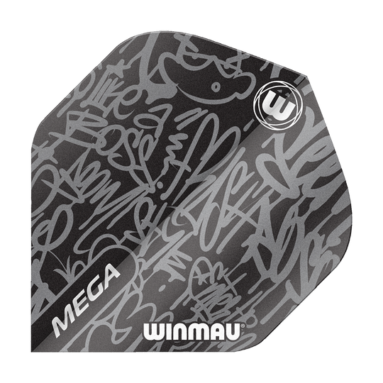 Winmau Mega Black Standard Flights