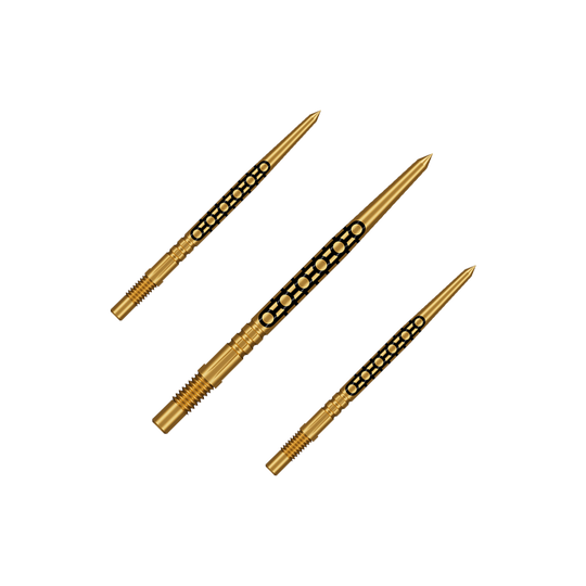 Shot Turbo Point Goths Dartspitzen - Gold Shot Turbo Point Goths Dartspitzen - Gold