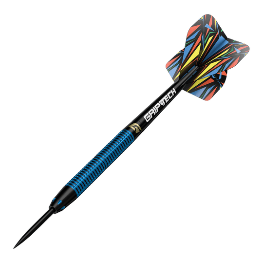 Abgebildet sind GOAT Athlete Black Tungsten Steeldarts. Sie werden häufig in Wettkämpfen verwendet.