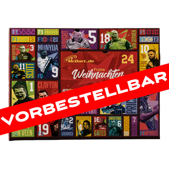 McDart Steel-Darts Adventskalender 2026