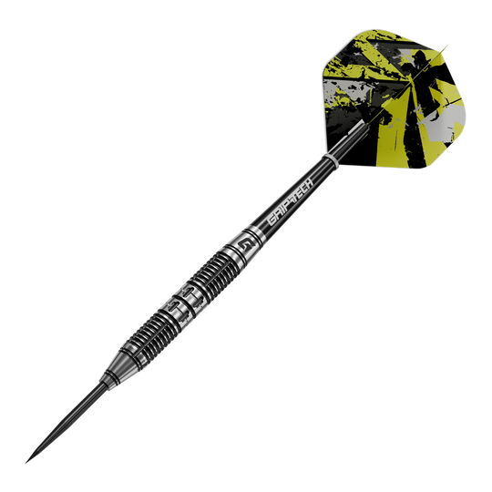 GOAT Dumbbell Steeldarts Das Bild zeigt das Produkt GOAT Dumbbell Steeldarts. Es handelt sich um Steeldarts mit einem besonderen Design.