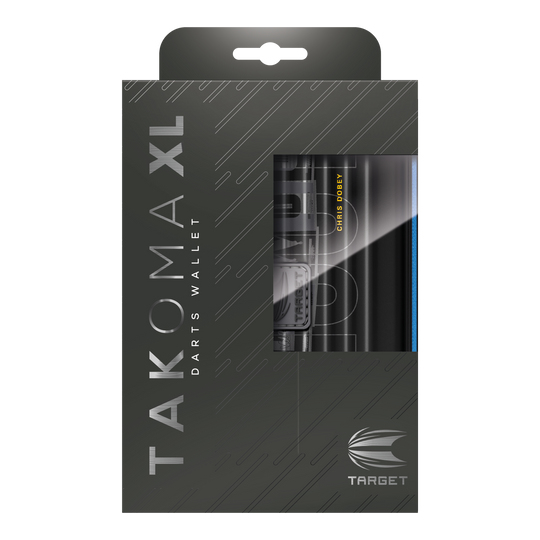 Takoma XL Ghost Series Chris Dobey Dartcase Das Bild zeigt das Takoma XL Ghost Series Chris Dobey Dartcase. Dieses Dartcase bietet sicheren Schutz für Dartzubehör.